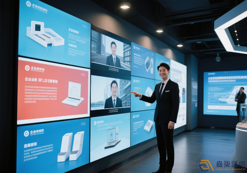 企業(yè)展廳LED屏如何做分屏控制？